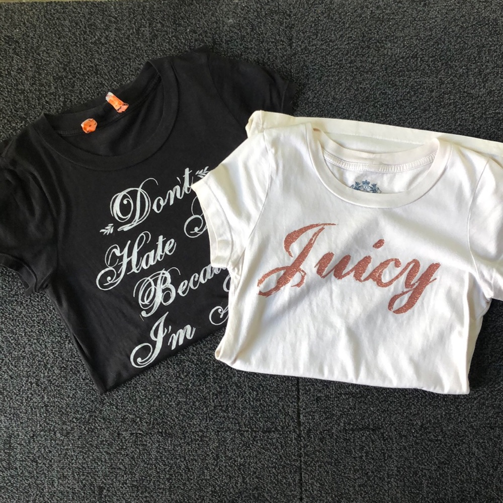 Juicy Couture shirts